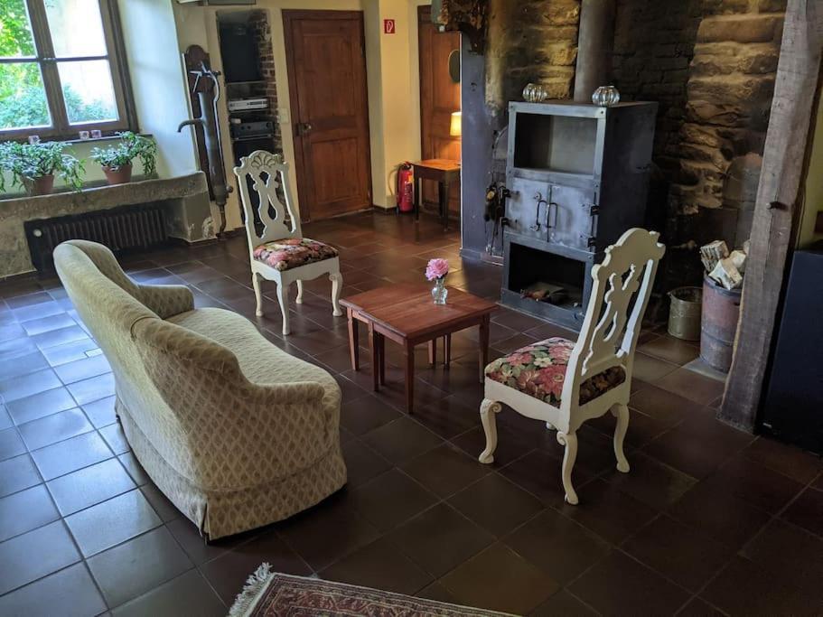 Haus Keppelborg: Zi Ferdinand Mit Rosengartenblick Heek Exterior foto