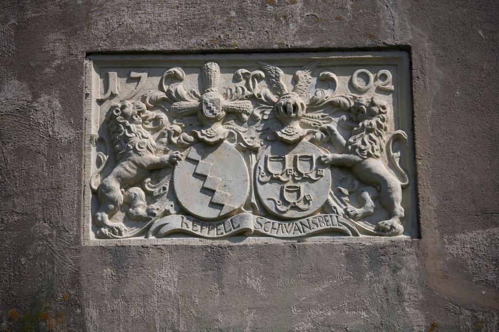 Haus Keppelborg: Zi Ferdinand Mit Rosengartenblick Heek Exterior foto