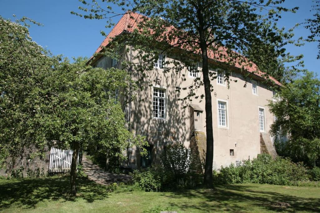 Haus Keppelborg: Zi Ferdinand Mit Rosengartenblick Heek Exterior foto